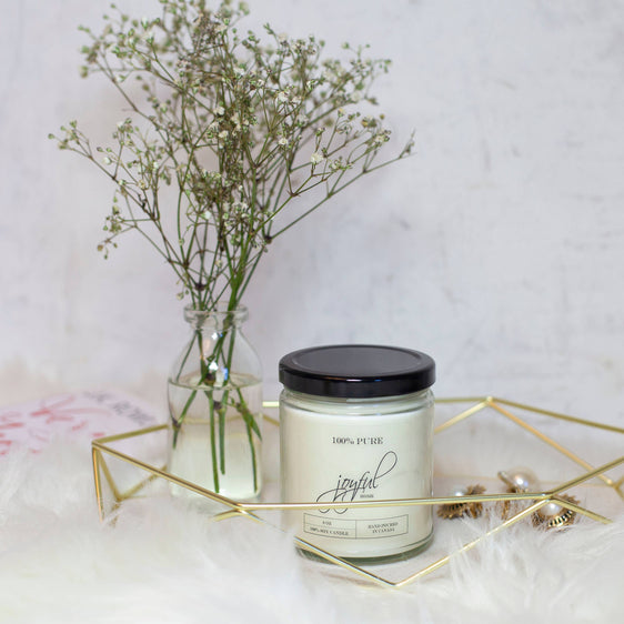 All Natural Unscented Soy Candles  16 oz